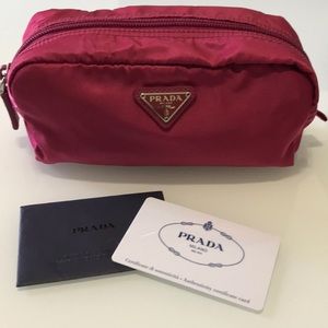 SOLD-Brand New Prada Nylon Pouch
